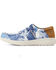 Ariat Men's Hilo Aloha Western Casual Shoes - Moc Toe, Blue, hi-res
