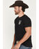 Image #3 - RANK 45® Men's Bandana Square Short Sleeve Graphic T-Shirt, Black, hi-res