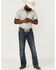 Image #2 - Pendleton Men's Carson Chambray Dobby Short Sleeve Button Down Western Shirt, Grey, hi-res