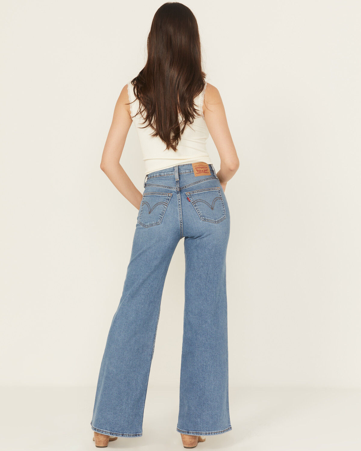 Product Name:  Levi's Women's So Nice Medium Wash Ribcage Stretch Denim Jeans