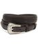 Image #1 - Nocona Men's Leather Ranger Belt - Reg & Big, Black, hi-res