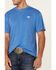 Cowboy Hardware Men's Premium Logo Short Sleeve T-Shirt , Blue, hi-res
