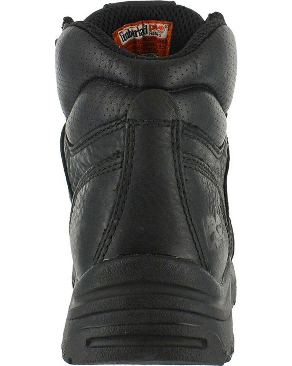 Image #11 - Timberland PRO Men's Titan 6" Work Boots - Alloy Toe, Black, hi-res