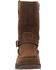 Image #4 - Georgia Men's 11" Athens Superlyte Waterproof Wellington Pull-On Work Boots - Soft Toe, Brown, hi-res
