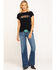 Image #6 - Shyanne Women's Black Rodeo Star Graphic Tee, , hi-res