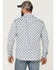 Image #4 - Moonshine Spirit Men's Bloom Floral Print Long Sleeve Snap Western Shirt, Light Blue, hi-res