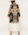 Image #4 - Pendleton Women's Geo Print Button-Down Wool Coat, Black, hi-res