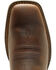 Image #13 - Durango Men's Rebel Western Performance Boots - Broad Square Toe, Coffee, hi-res