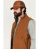 Image #2 - Hawx Men's Browder Weathered Duck Work Vest, Rust Copper, hi-res