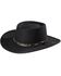 Image #1 - Stetson Black Hawk Crushable Wool Hat, , hi-res