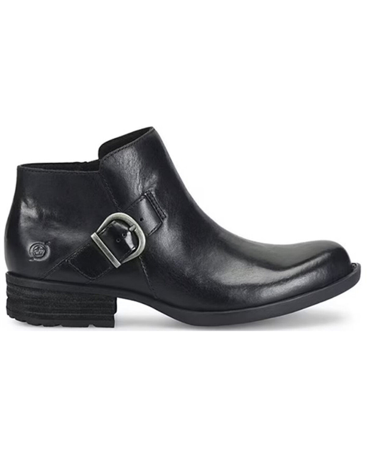 Image #2 - Born Women's Kace Booties - Round Toe, Black, hi-res