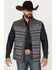 Cinch Men's Bonded Softshell Vest, Grey, hi-res