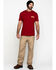 Image #6 - Ariat Men's Rebar Cotton Strong Roughneck Graphic Work T-Shirt , Red, hi-res