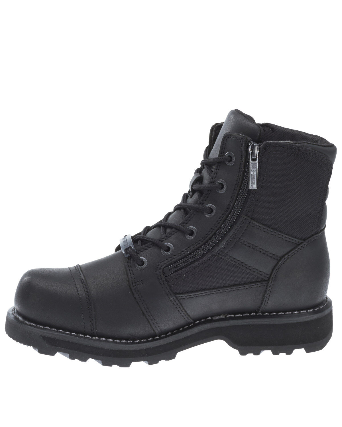 Image #3 - Harley Davidson Men's Bonham Moto Boots - Round Toe, , hi-res