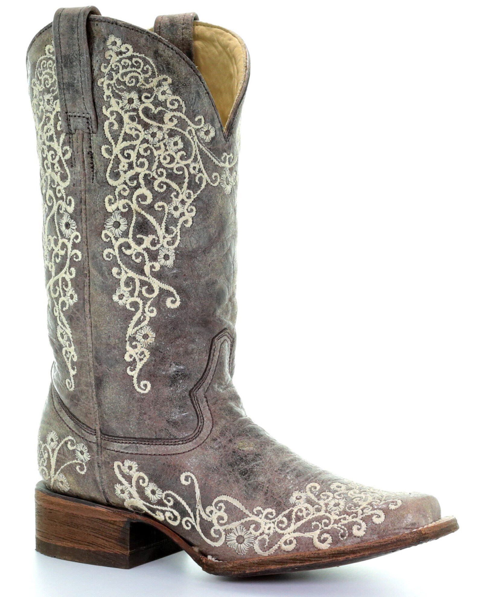 Womens embroidered cowboy boots store