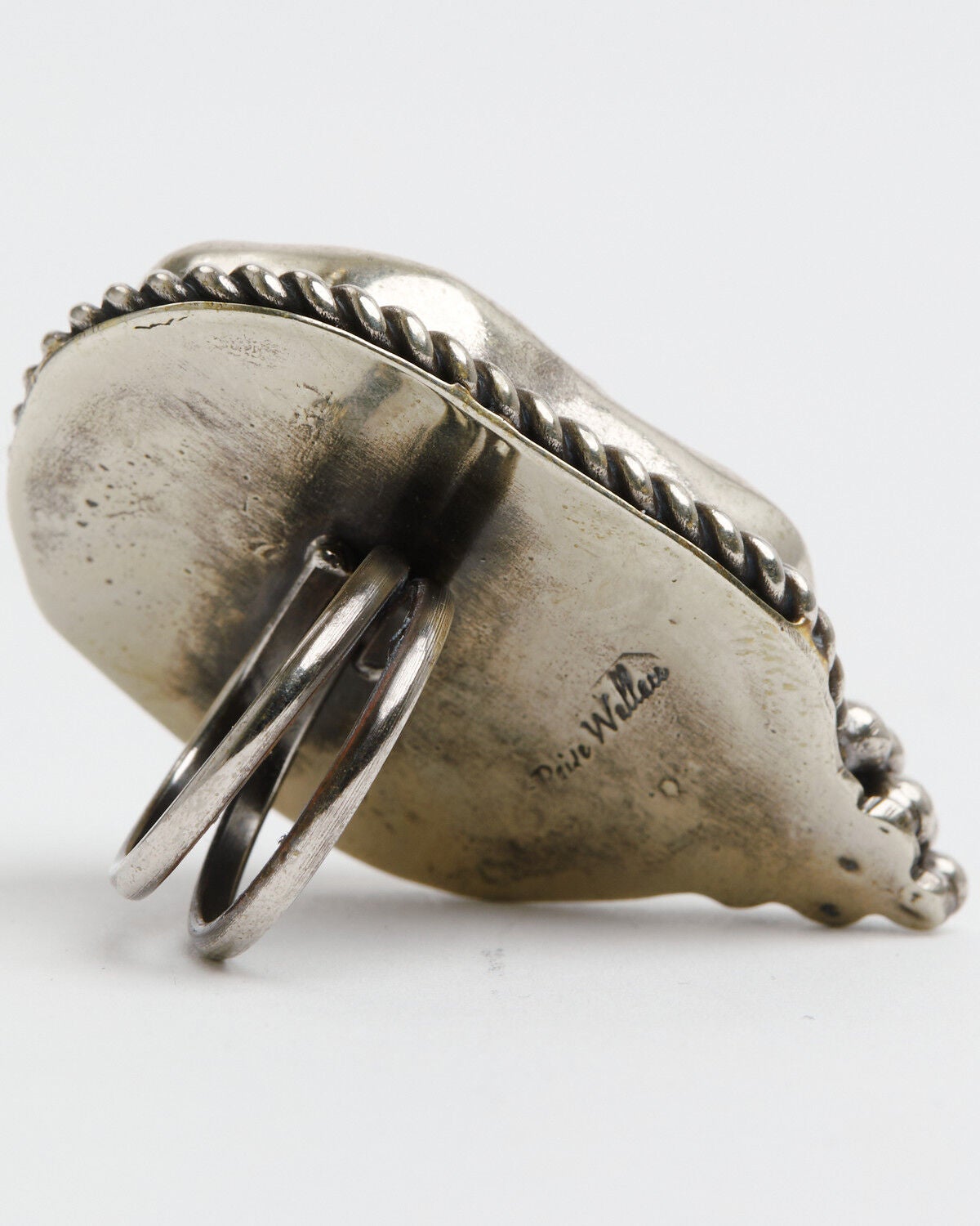 Image #3 - Paige Wallace Women's Freeform Nugget Ring, Silver, hi-res