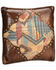 Image #1 - HiEnd Accents Ruidoso Square Pillow, Multi, hi-res