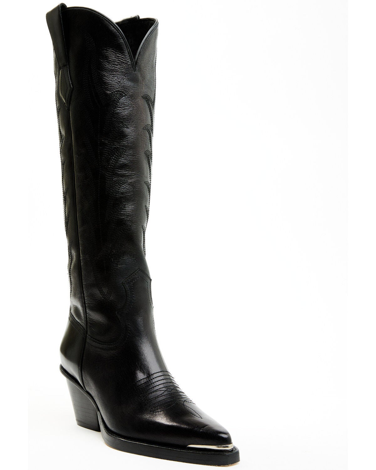 Wonderwest Women's Estilo Tall Western Boots - Snip Toe, Black, hi-res
