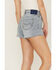 Image #4 - Cleo + Wolf Women's Light Wash High Rise Signature Pocket Shorts, Light Wash, hi-res