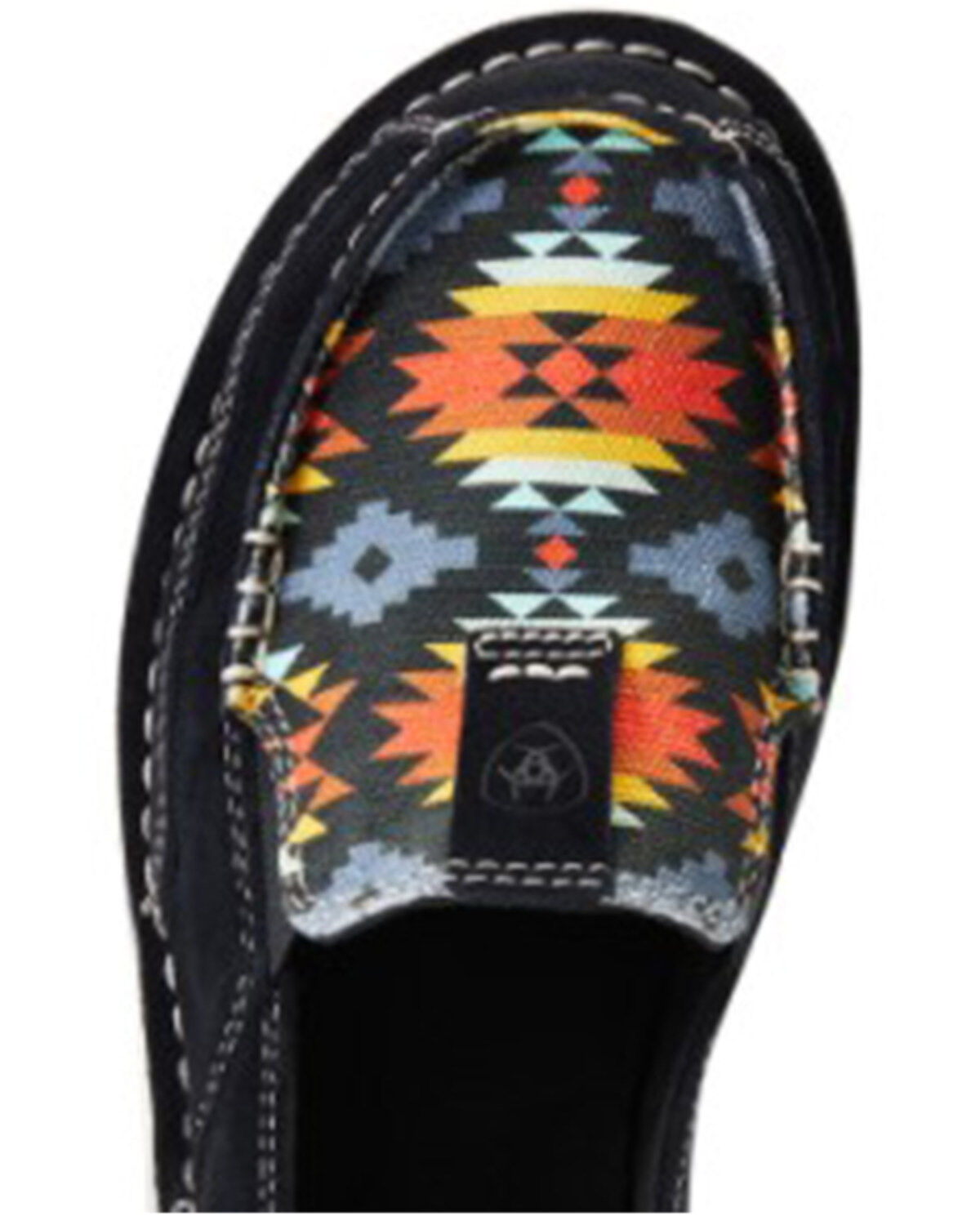 Image #4 - Ariat Women's Deepest Southwestern Suede Casual Slip-On Cruiser - Moc Toe, , hi-res