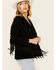Image #3 - Liberty Wear Women's Black Suede Fringe Snap-Front Jacket , , hi-res