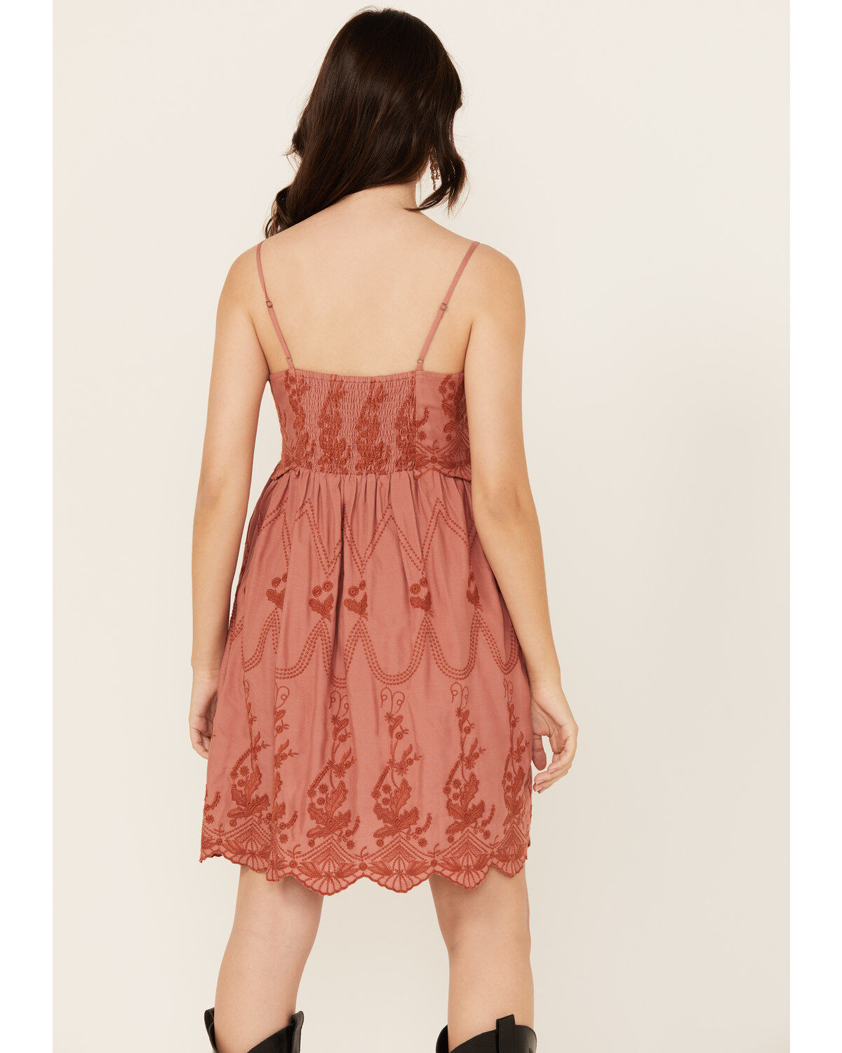Cleo + Wolf Women's Brina Embroidered Mini Dress | Boot Barn
