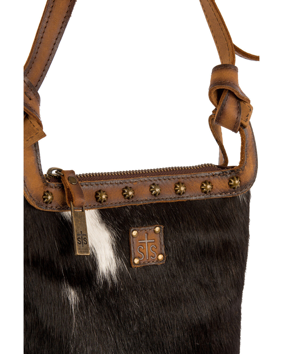 Image #3 - STS Ranchwear Women's Classic Hair On Cowhide Crossbody Bag, , hi-res