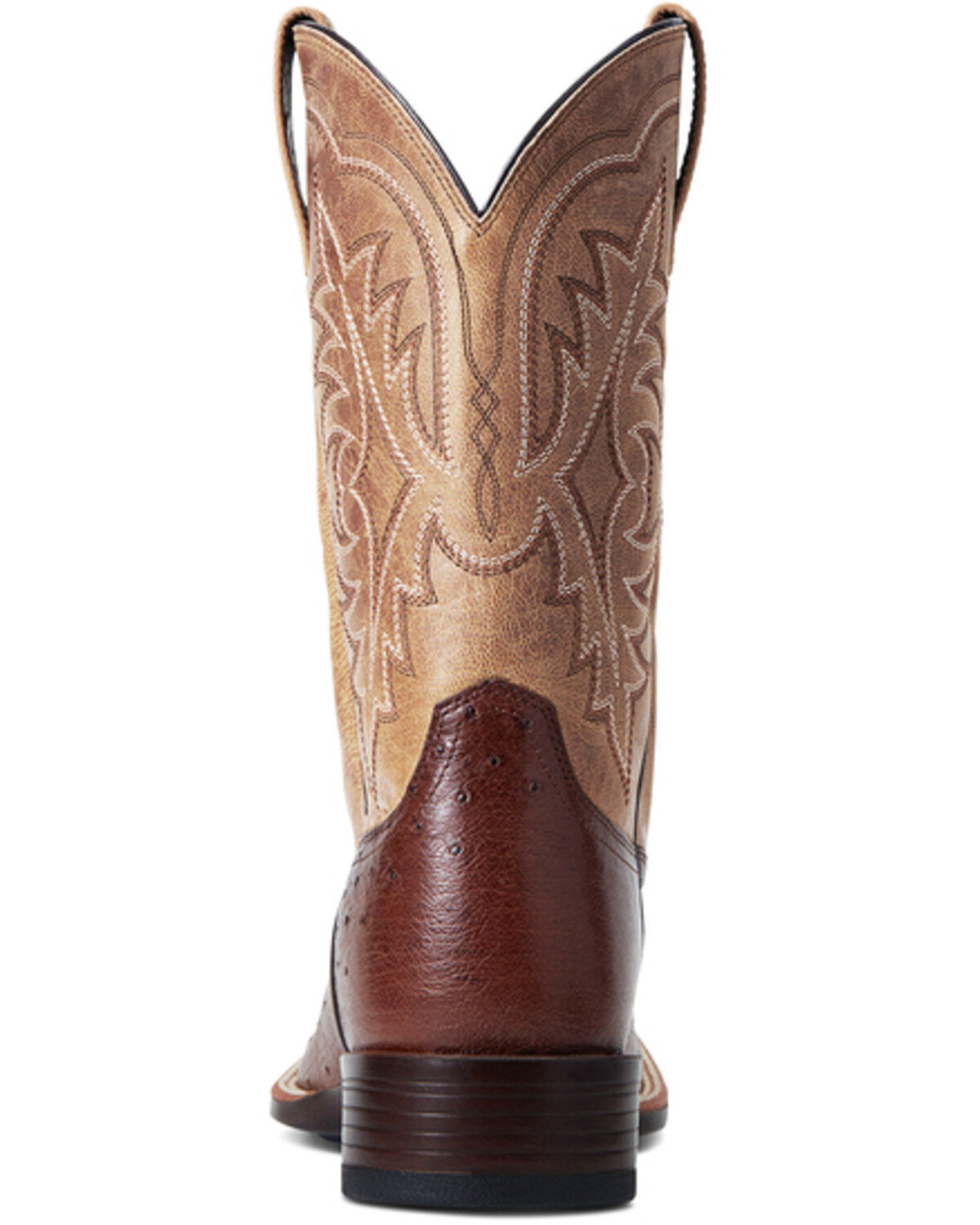 Ariat Men's Smooth Quill Ostrich Night Life Ultra Exotic Western Boot - Broad Square Toe