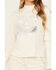 Cleo + Wolf Women's Mock Neck Tee, Off White, hi-res