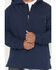 Image #3 - Hawx Men's Stillhouse Half Zip Hooded Jacket, Navy, hi-res