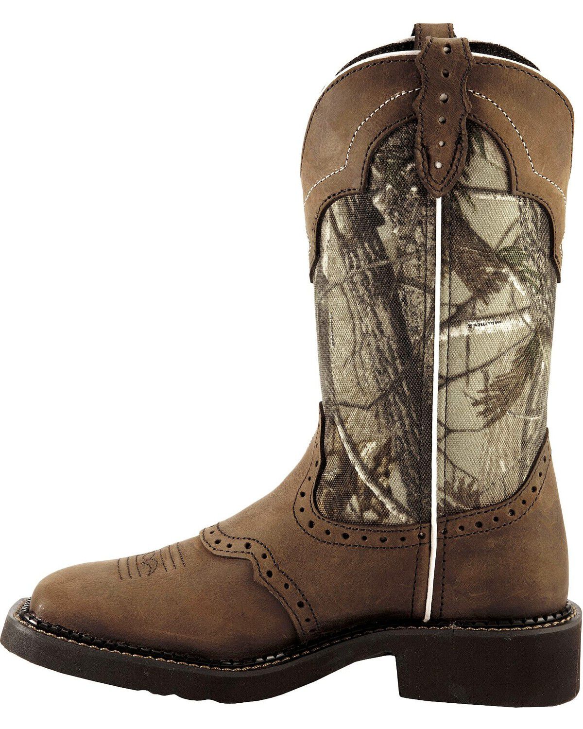 justin camo work boots