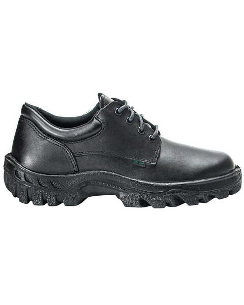 Image #2 - Rocky Men's TMC Postal Approved Oxford Shoes, Black, hi-res