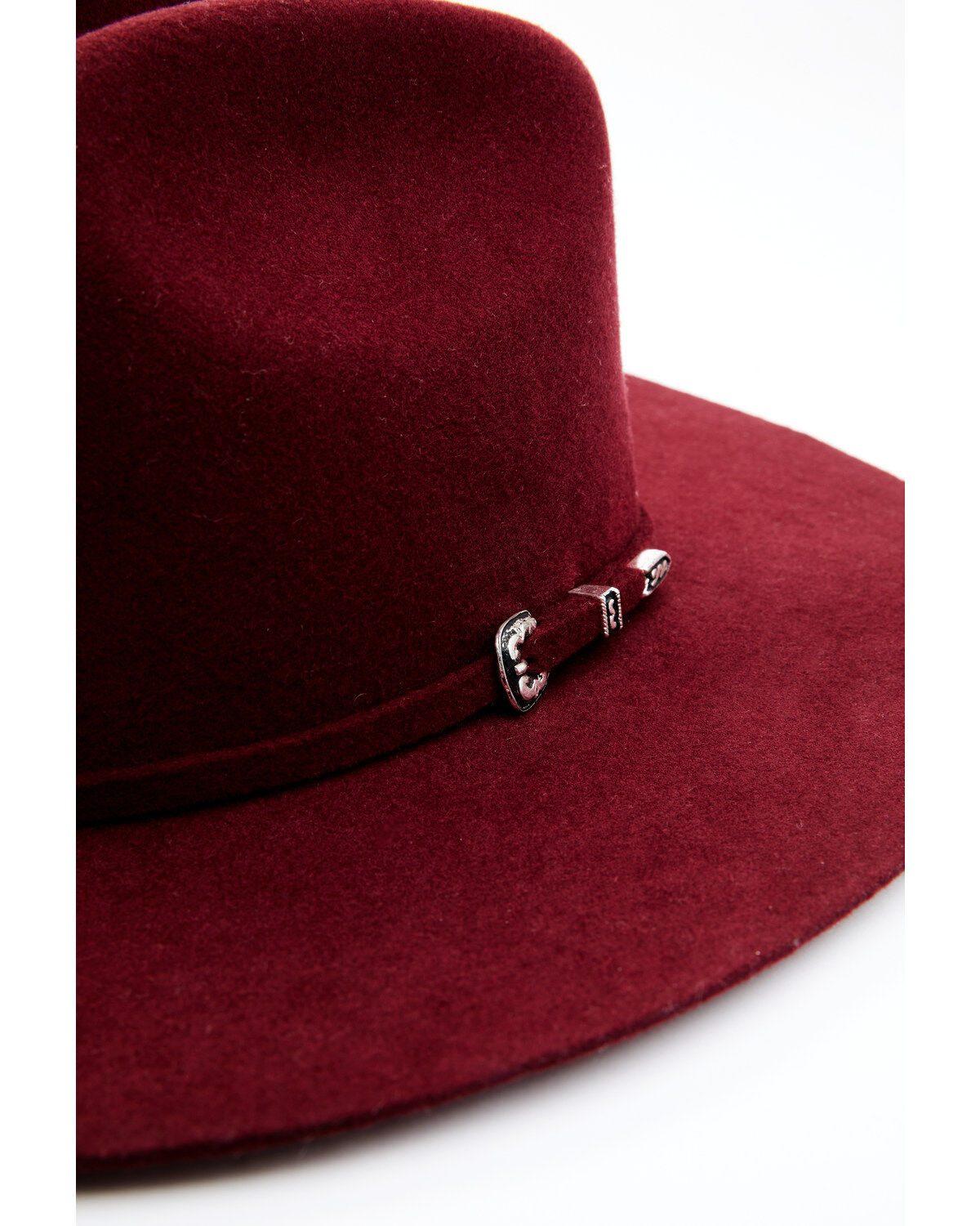 Image #2 - Idyllwind Women's Wild Rancher Felt Western Fashion Hat, Burgundy, hi-res