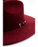 Image #2 - Idyllwind Women's Wild Rancher Felt Western Fashion Hat, Burgundy, hi-res