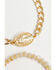 Image #4 - Shyanne Women's Heart & Cross Charm Bracelet Set - 4 Piece, Gold, hi-res