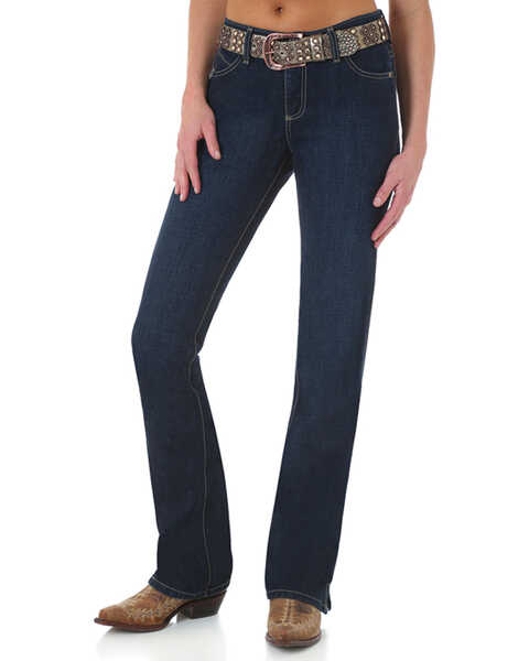 Image #3 - Wrangler Women's Dark Wash Cash Ultimate Riding Jeans, , hi-res