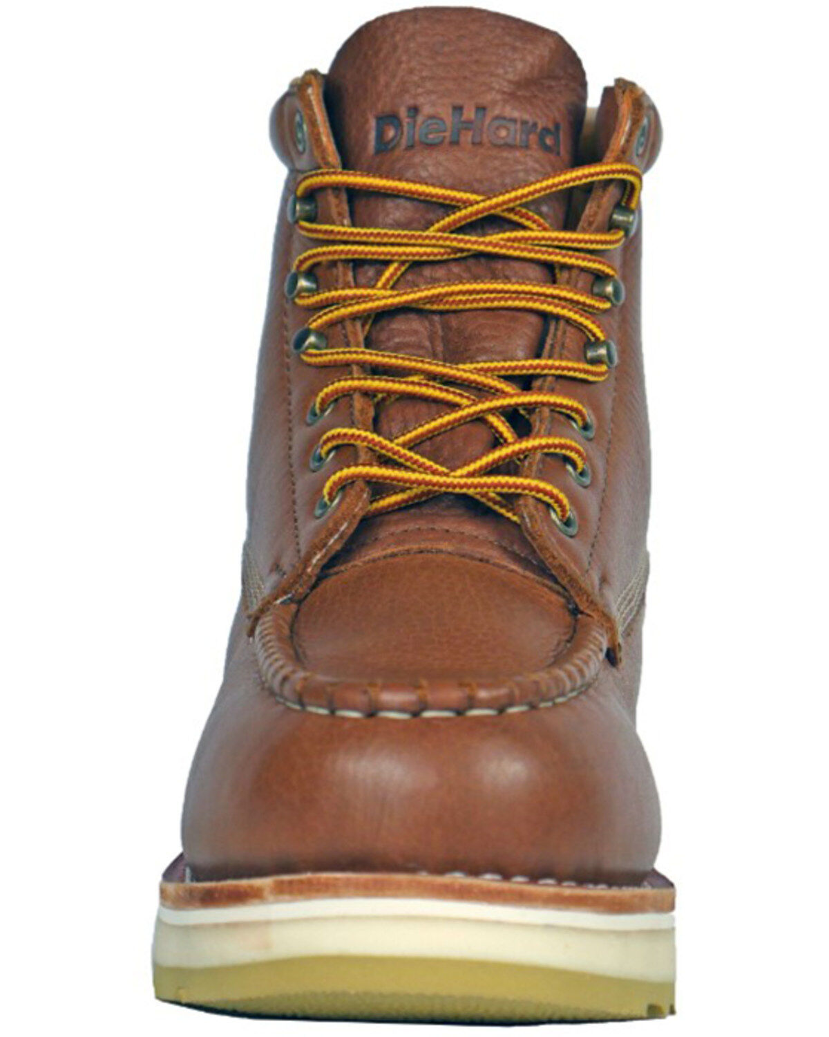 Image #4 - Die Hard Men's Malibu 6" Lace-Up Work Boots - Soft Toe, Rust Copper, hi-res