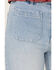 Image #2 - Rolla's Women's Boot Barn Exclusive Bluebird Light Wash High Rise Sailor Wide Leg Stretch Denim Jeans, Light Wash, hi-res