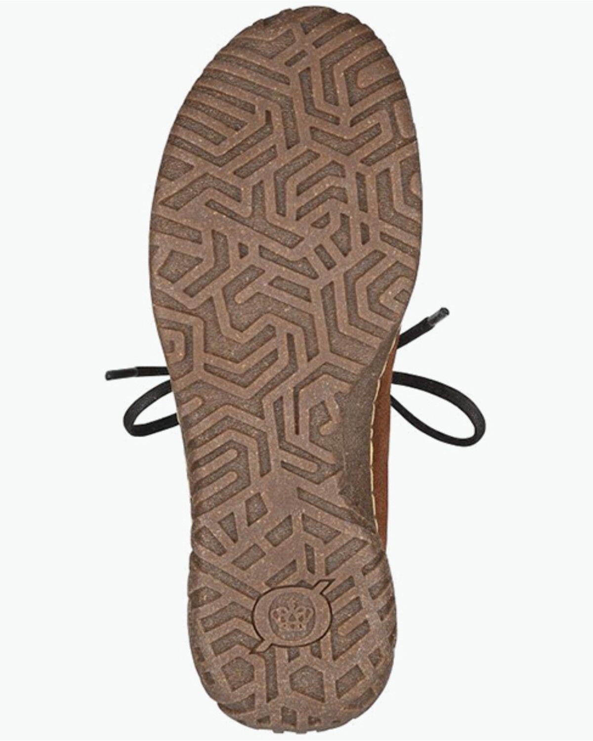 Image #7 - Born Women's Basin Suede Chukka Booties - Moc Toe, Brown, hi-res