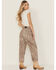 Image #3 - Free People Women's Good Luck Leopard Printed High Rise Barrel Jeans, Multi, hi-res