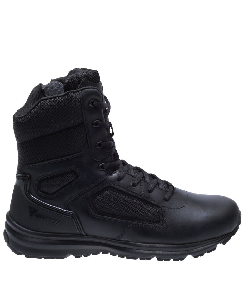 bates work boots with zipper