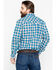 Image #2 - Wrangler 20X Men's Plaid Print Competition Advanced Comfort Long Sleeve Western Shirt, , hi-res