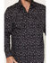 Image #3 - Moonshine Spirit&reg;&nbsp;Men's Fall Floral Print Long Sleeve Snap Western Shirt, Black, hi-res