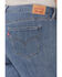 Image #4 - Levi's Women's Late Afternoon Medium Wash Classic Straight Jeans- Plus, Blue, hi-res
