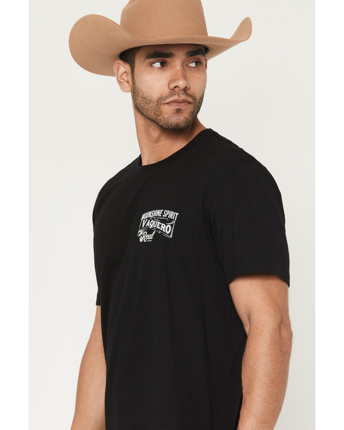 Image #3 - Moonshine Spirit Men's Country Soul Mariachi Short Sleeve Graphic T-Shirt, Black, hi-res