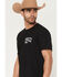 Image #3 - Moonshine Spirit Men's Country Soul Mariachi Short Sleeve Graphic T-Shirt, Black, hi-res