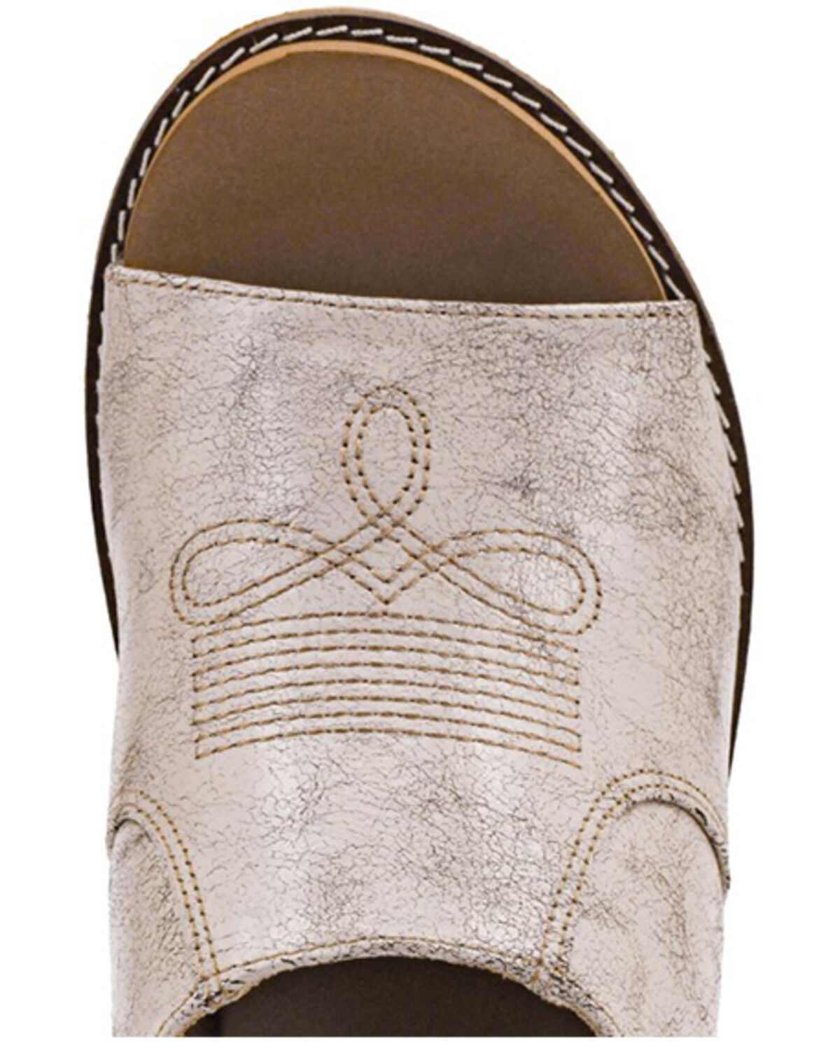Image #4 - Corkys Women's Most Wanted Sandals, Cream, hi-res
