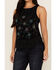 Idyllwind Women's Cameo Beaded Fringe Tank Top, Black, hi-res