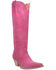 Image #1 - Dingo Women's Thunder Road Western Performance Boots - Pointed Toe, Fuchsia, hi-res
