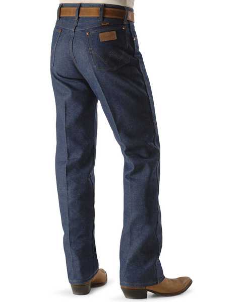 Wrangler Men's Rigid Cowboy Cut Original Fit Dress Jeans, Indigo, hi-res